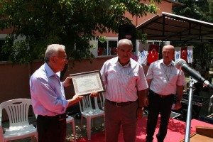 Yusuf Canpolat ve Kaman Belediye Baskani Erhan Talu